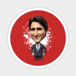 Justin Trudeau like figure Magnet